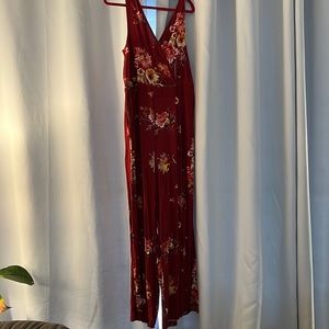 Torrid Floral Jumpsuit